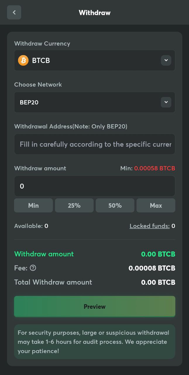 How to Withdraw