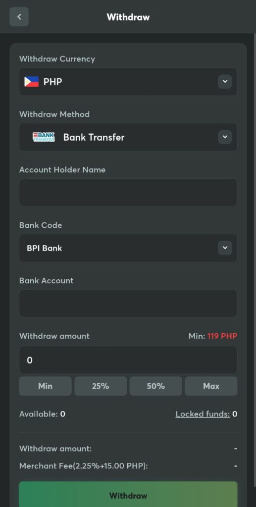 How to Withdraw