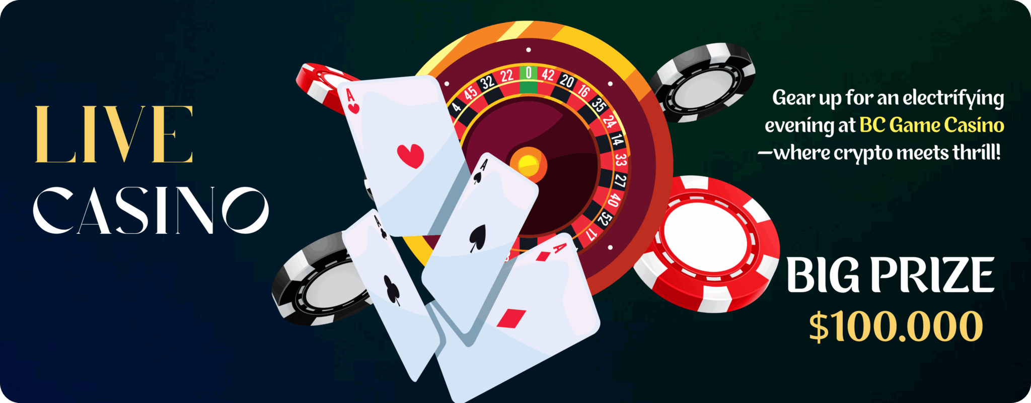 Live Poker on BC GAME