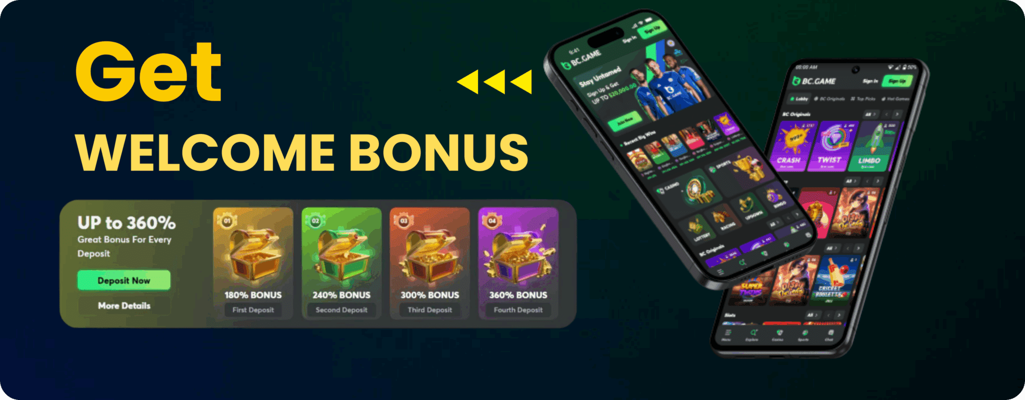 Types of Bonuses Available